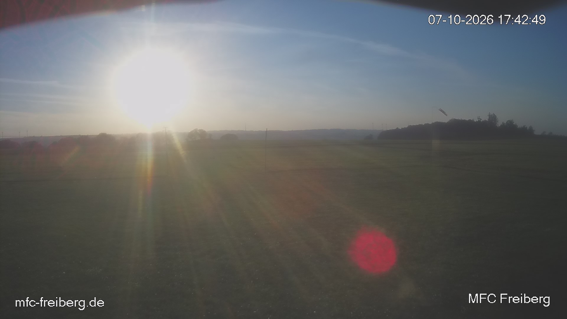 Webcam vom Flugplatz Weissenborn Modellflugsportverein Freiberg